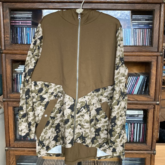 NEON BUDDAH ‘Sydney’ Jacket Brownish/Black/Cream Camo and Matching Solid XL - Picture 3 of 12